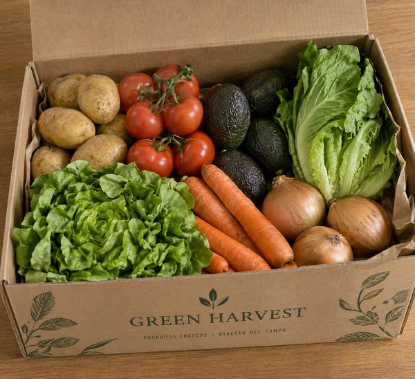 Caja verduras